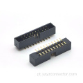 Conector SMT do cabeçalho da caixa de passo de 2,0 mm preto
